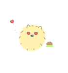 ポメラニアンのまろさま（個別スタンプ：18）
