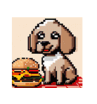 ドット絵プードル（個別スタンプ：20）