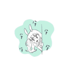 いかにもうさぎ（個別スタンプ：3）