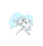 いかにもうさぎ（個別スタンプ：6）