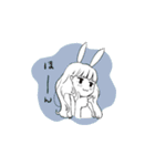 いかにもうさぎ（個別スタンプ：7）
