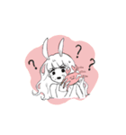 いかにもうさぎ（個別スタンプ：8）
