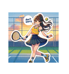 Misakiちゃんスタンプ@Tennis（個別スタンプ：26）