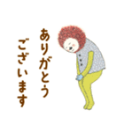 クネクネさんの絵本スタンプ（個別スタンプ：7）