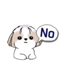 シーズースタンプ Stickers_Shih Tzu_k（個別スタンプ：14）