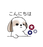 シーズースタンプ Stickers_Shih Tzu_k（個別スタンプ：18）