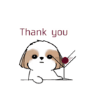 シーズースタンプ Stickers_Shih Tzu_k（個別スタンプ：24）