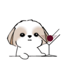 シーズースタンプ Stickers_Shih Tzu_k（個別スタンプ：38）