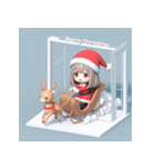 "クリスマスラインスタンプ"（個別スタンプ：17）