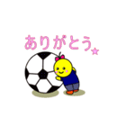 サッカー大好きなひよこ（個別スタンプ：15）