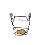 お豆腐さんパラダイス（個別スタンプ：35）