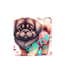 犬の仲間かな？（個別スタンプ：3）