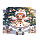 「Snowy Delight: クリスマスチア」（個別スタンプ：2）