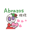 カラベラ子ちゃんのスペイン語＆台湾語（個別スタンプ：14）