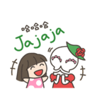 カラベラ子ちゃんのスペイン語＆台湾語（個別スタンプ：22）