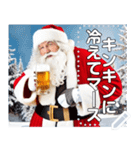 【酒】ビール大好きサンタクロース（個別スタンプ：10）