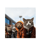猫ミーム【面白い・表情豊か・日常】（個別スタンプ：30）