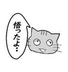 ひと言伝えるふきだしネコ 16（個別スタンプ：1）