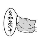 ひと言伝えるふきだしネコ 17（個別スタンプ：4）