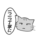 ひと言伝えるふきだしネコ 17（個別スタンプ：7）