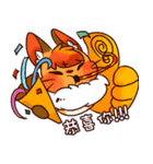 Honeyfox-超ポジティブな日常（個別スタンプ：3）