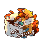 Honeyfox-超ポジティブな日常（個別スタンプ：5）