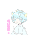無気力天使猫ちゃん（個別スタンプ：2）