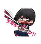 学校制服ガールズ（個別スタンプ：11）