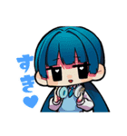 学校制服ガールズ（個別スタンプ：12）