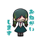 学校制服ガールズ（個別スタンプ：14）
