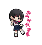 学校制服ガールズ（個別スタンプ：15）