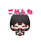 学校制服ガールズ（個別スタンプ：19）