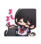 学校制服ガールズ（個別スタンプ：31）