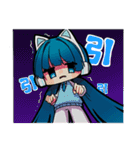 学校制服ガールズ（個別スタンプ：40）