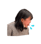 若干キレ気味の高山さん（個別スタンプ：6）