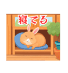 あるうさぎさんの日常（個別スタンプ：5）