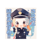 毎日使える警察娘ちゃん（個別スタンプ：38）