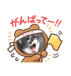 黒柴犬のゆきちゃんとにゃおじいの仲間たち（個別スタンプ：5）