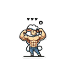 筋肉動物 -Muscle Animals-（個別スタンプ：15）