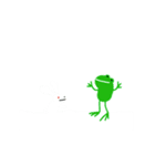 Green little frog 8（個別スタンプ：1）