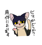 返信猫さん（個別スタンプ：6）