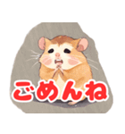 愛らしい動物の表情（個別スタンプ：12）