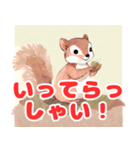 愛らしい動物の表情（個別スタンプ：15）