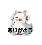 もふもふニャンコ♡冬（個別スタンプ：2）