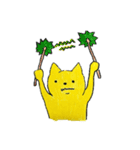 点と点が線でつながるドラマー（個別スタンプ：9）