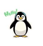 ペンギン(penguin)（個別スタンプ：1）