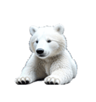 シロクマ polar bear（個別スタンプ：7）