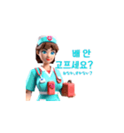 AI Nurse Sticker: Korean Version（個別スタンプ：19）