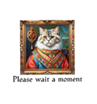 Portrait cat (English edition)（個別スタンプ：32）