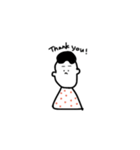 独特な髪型の人びと（個別スタンプ：7）